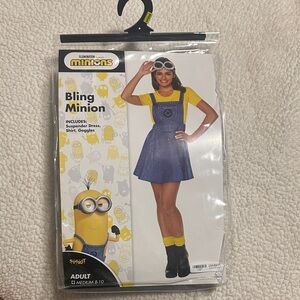 Minions Bling Minion women’s Costume - Yellow and Blue
